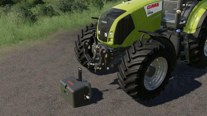 Claas Axion 800 + Weight 900kg 4