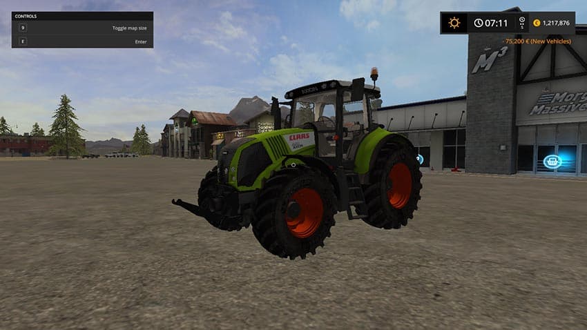 Claas Axion 820 3