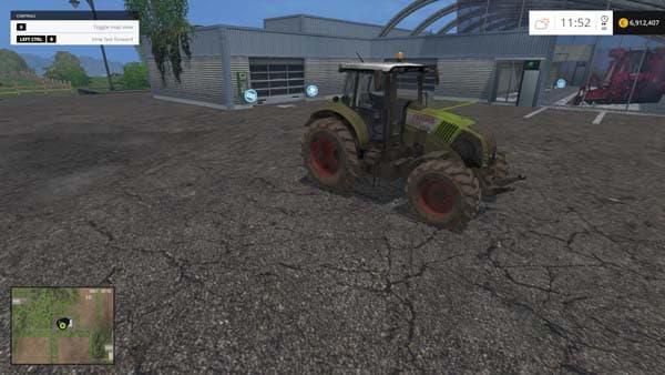 Claas Axion 820 Dirt 3