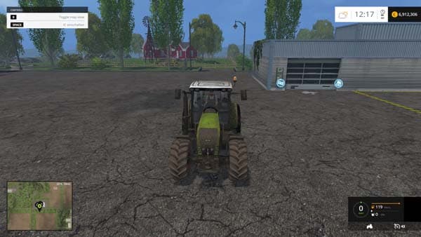 Claas Axion 820 Dirt 2
