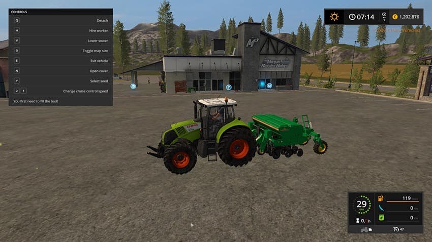Claas Axion 820