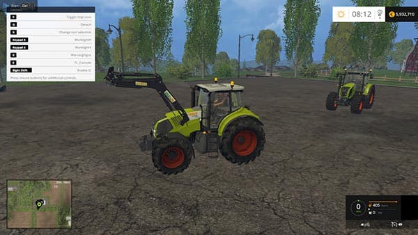 Claas Axion 830FL and 850 2