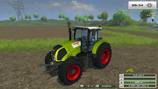 Claas Axion 840 MR