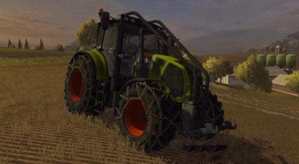 Claas Axion 850 Forest Edition