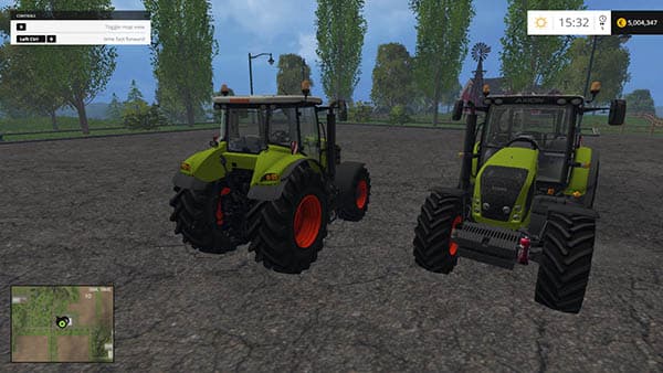 Claas Axion 850 Pack 3