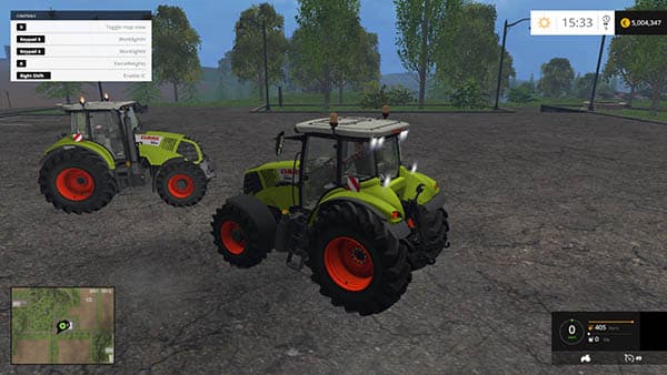 Claas Axion 850 Pack 2