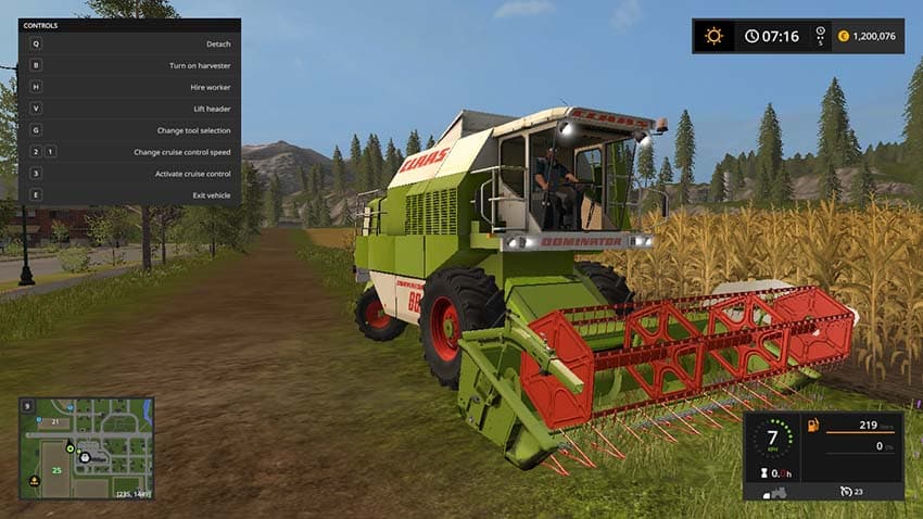 Claas Dominator 88s