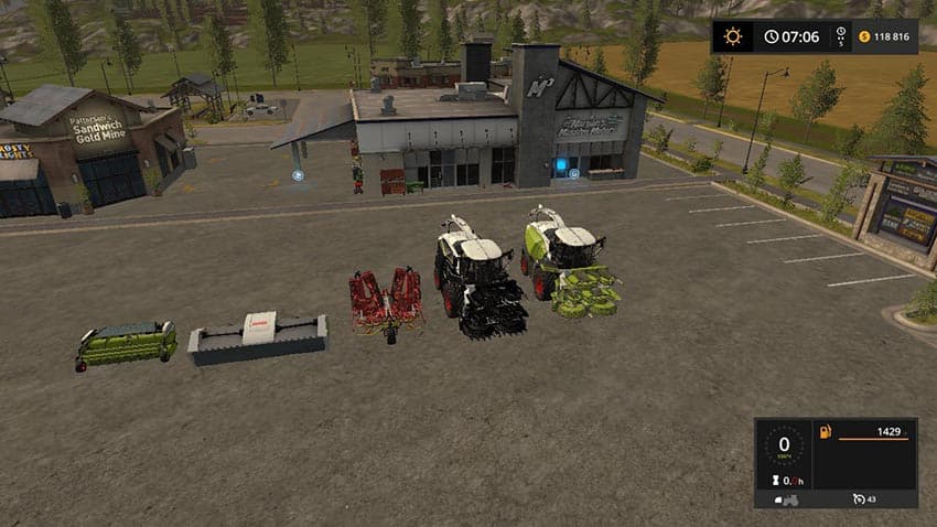 Claas Jaguar 800 Full Pack 3