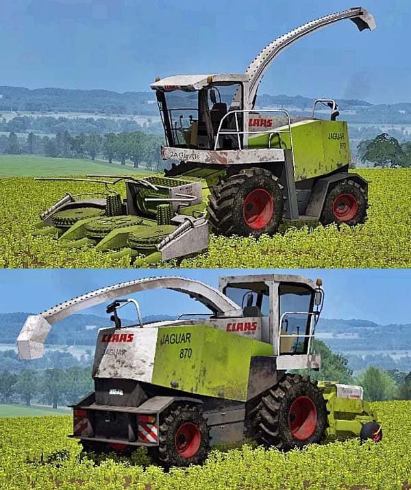 Claas Jaguar 870 Washable