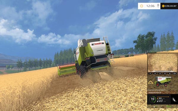 Claas Lexion 580 and 600 [SP] 3