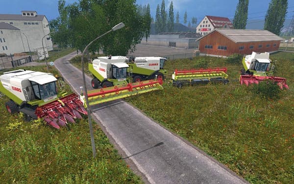 Claas Lexion 580 and 600 [SP] 2