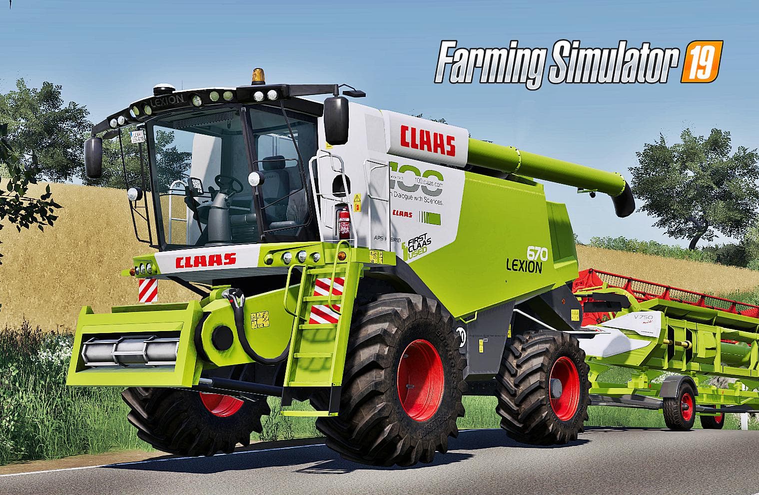 Claas Lexion 670 Pack 2