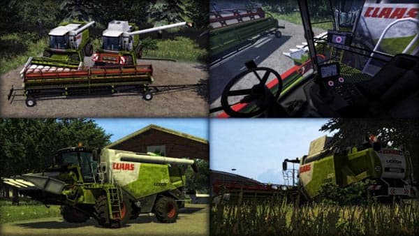 Claas Lexion 670 Package Dirty