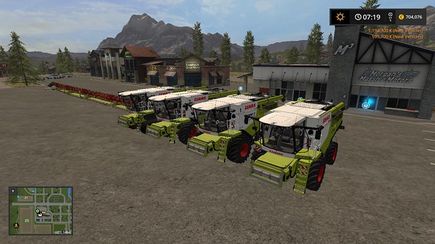 Claas Lexion 700 series 3