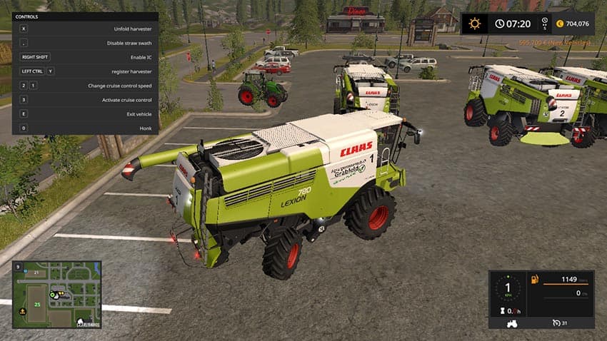 Claas Lexion 700 series 2