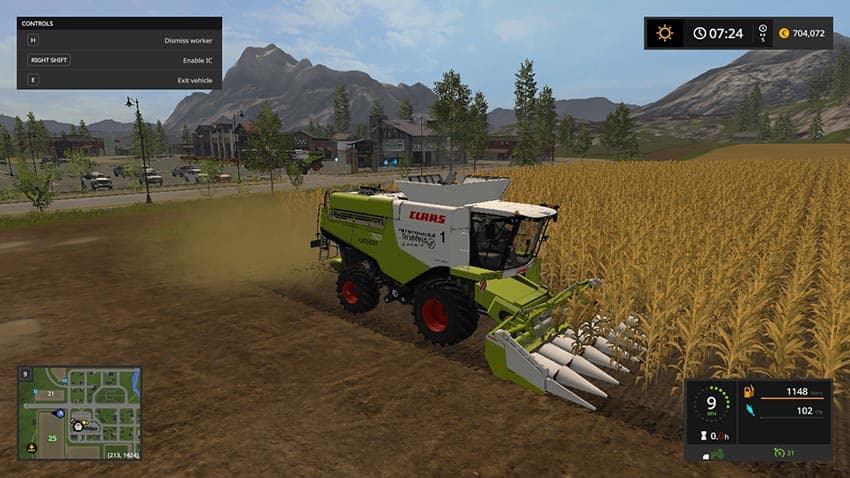 Claas Lexion 700 series