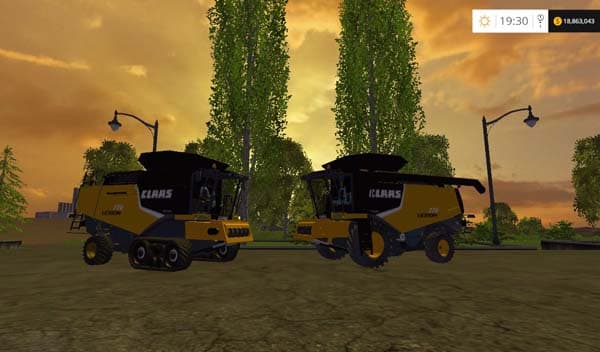 Claas Lexion 770 American pack