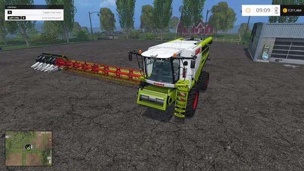 Claas Lexion 770 Pack 3