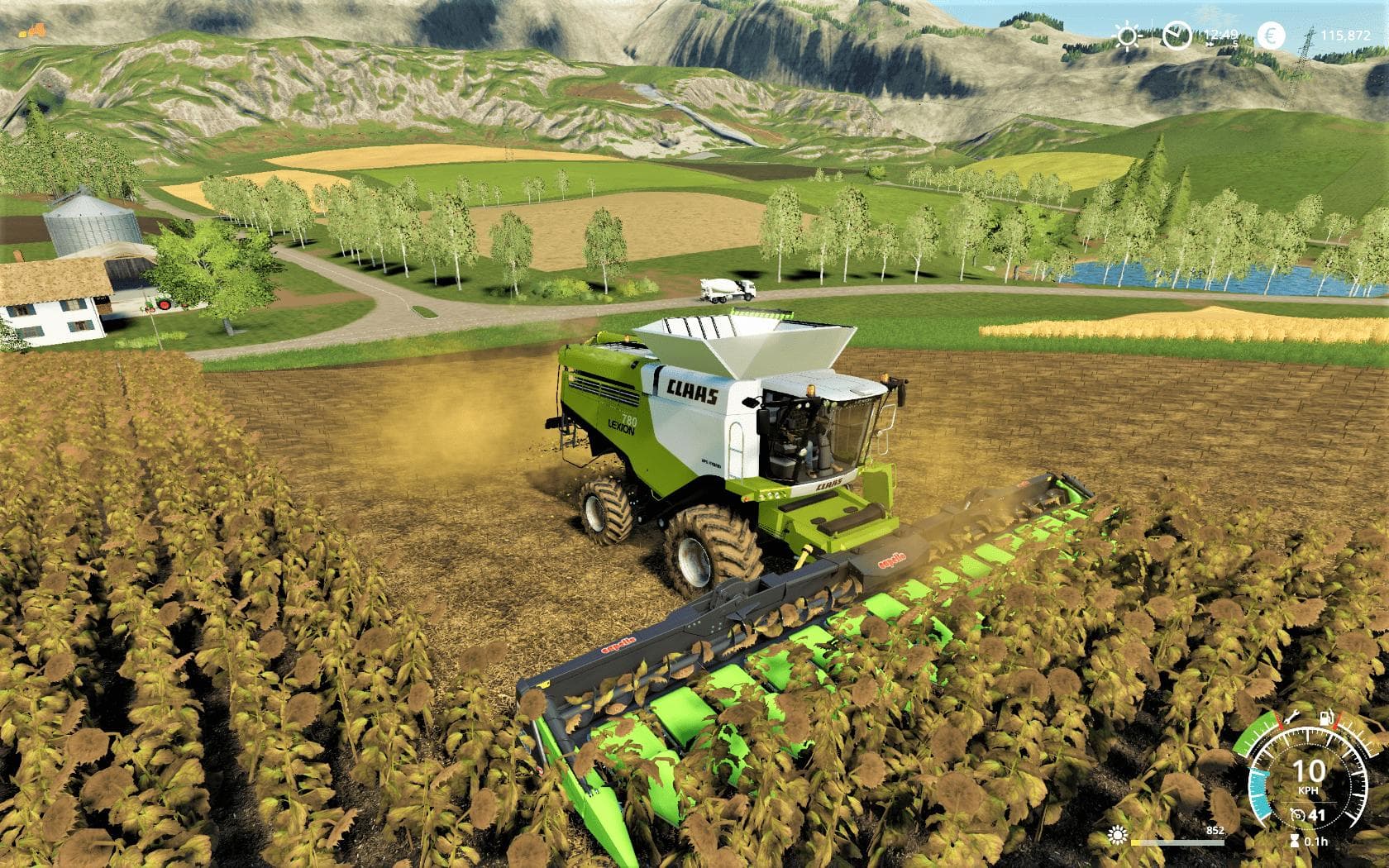 Claas Lexion 780 Combine 2