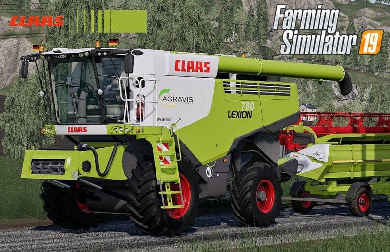 Claas Lexion 780 Full Pack 2