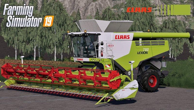 Claas Lexion 780 Full Pack