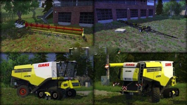 Claas Lexion 780 TT Pack