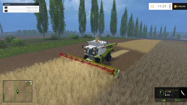Claas Lexion 780 wheels