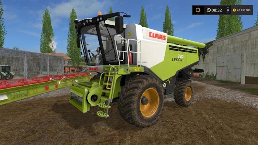 Claas Lexion 780 with headers [MP]