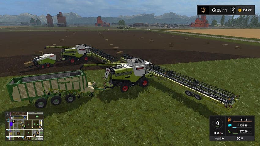 Claas Lexion Ultimate Map Pack 3