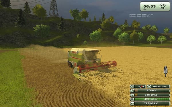 Claas Mega 218 Pack
