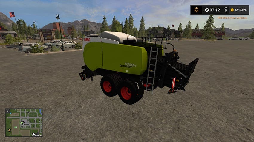 Claas Quadrant 5300fc 2