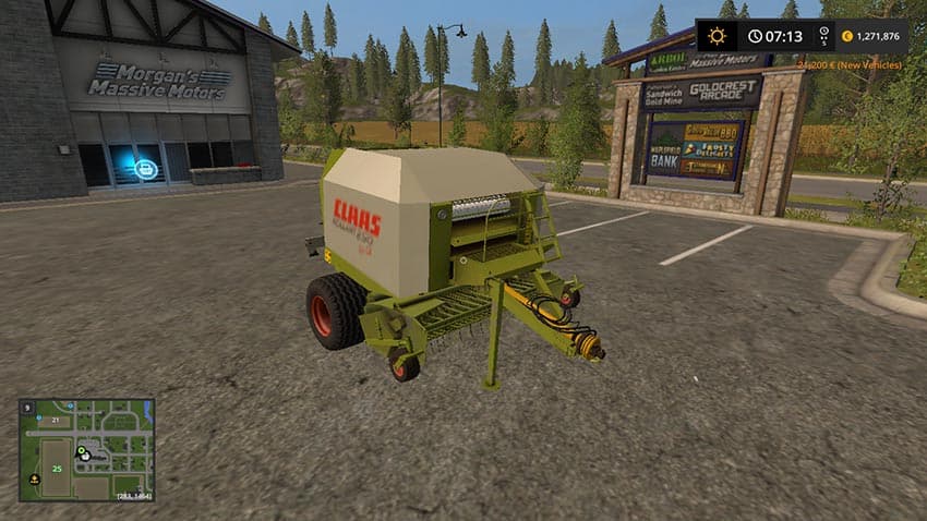 Claas Rollant 250 Rotocut 3