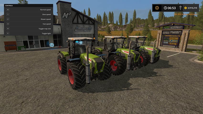Claas Xerion 3000 Series 3