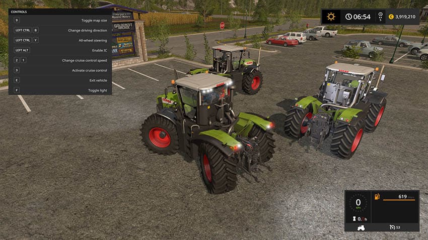 Claas Xerion 3000 Series 2