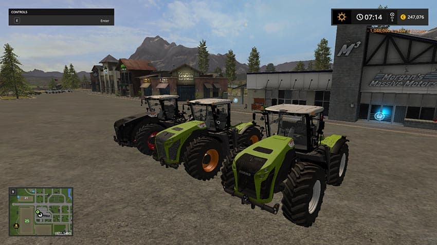 Claas Xerion 4000–5000 DH 3