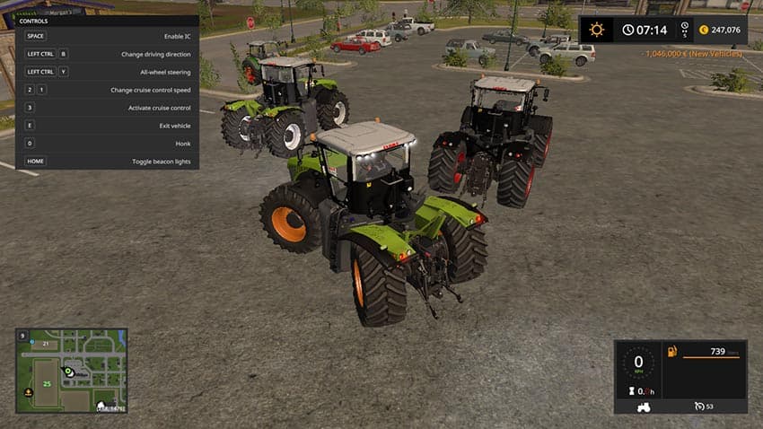 Claas Xerion 4000–5000 DH 2