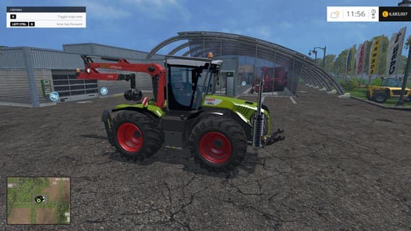 Claas Xerion 5000 Forest Edition 3