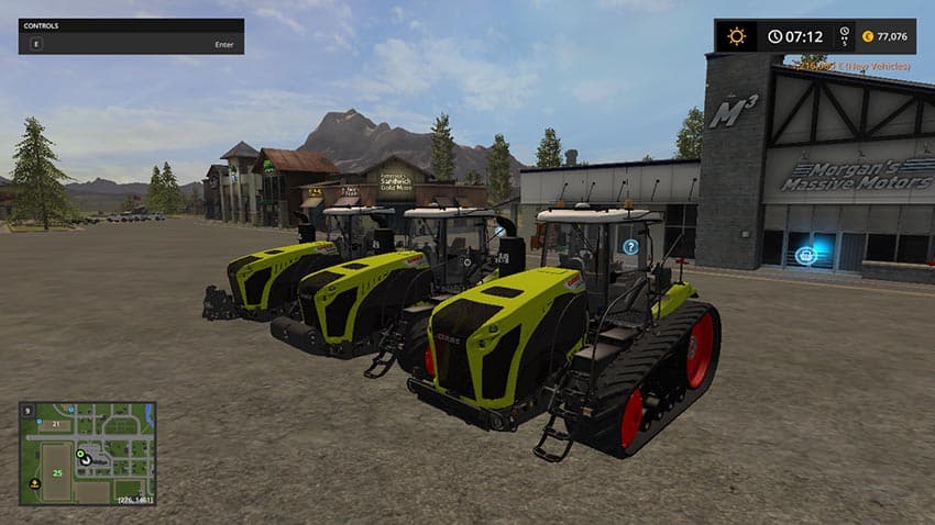 Claas Xerion TT 3