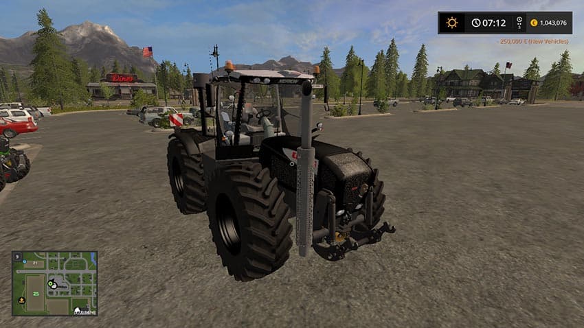 Claas xerion 3800 VC Black 3