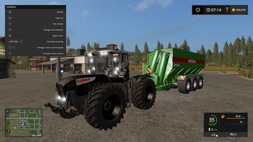 Claas xerion 3800 VC Black