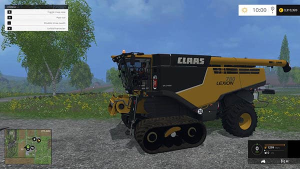 Claas Lexion 780TT CAT