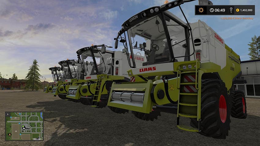 Class Lexion 740-780 Pack 3