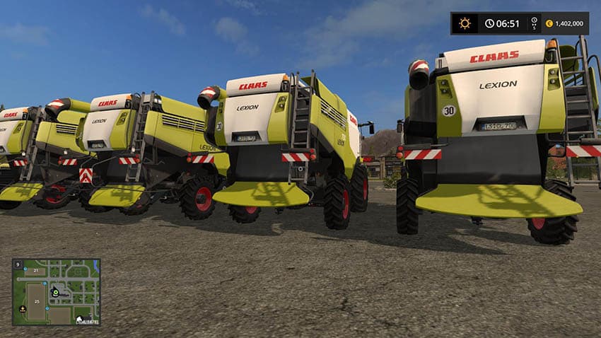 Class Lexion 740-780 Pack