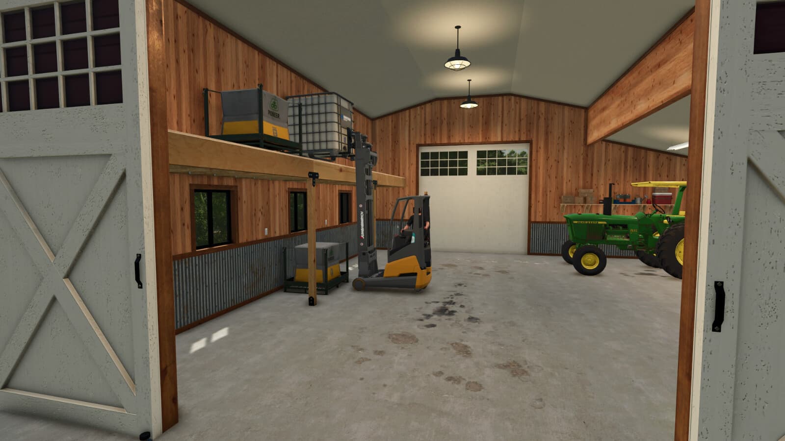 Classic Barn With Storage 6
