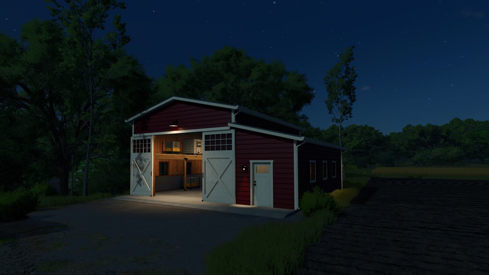 Classic Barn With Storage 5