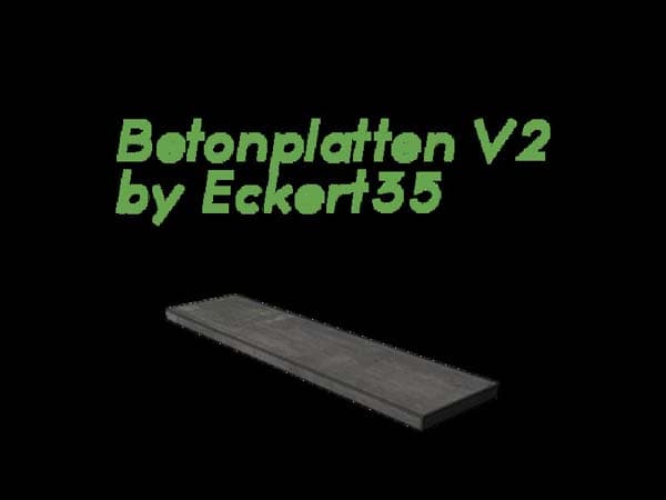 Concrete slabs [SP]