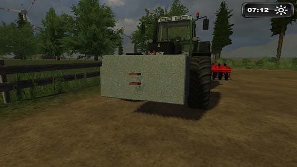 Concrete weight 3T [MP]
