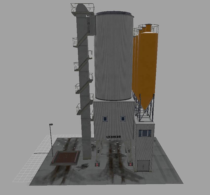 Construction sites silo placeable [SP]
