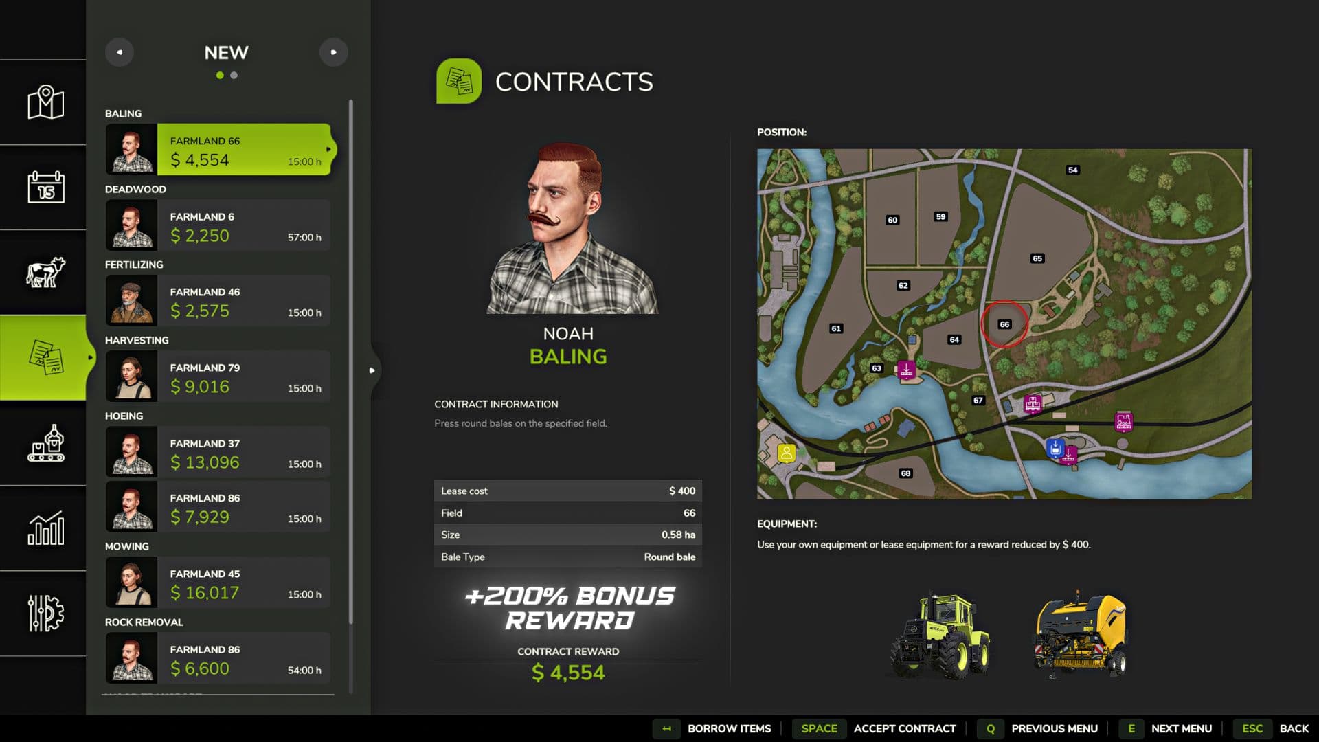 Contract payment control 4