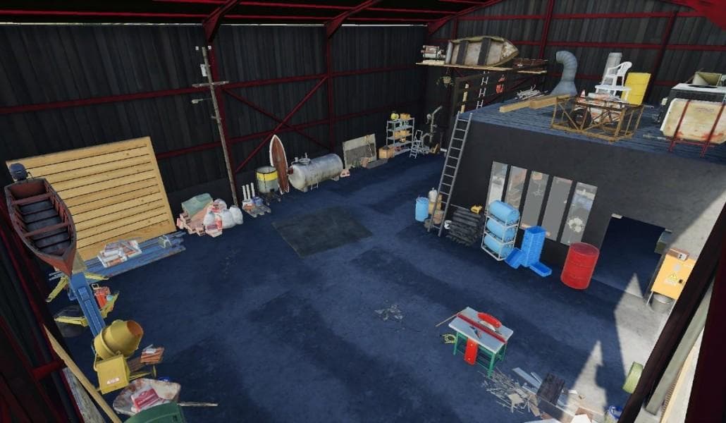 Converted workshop